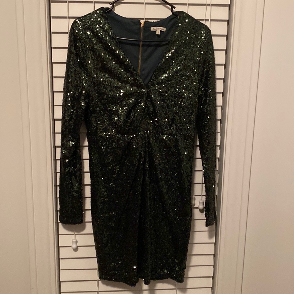 Charolette Russe size Large Sequins Dress